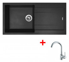 Sinks AMANDA 990 NANO Nanoblack+MIX 35  